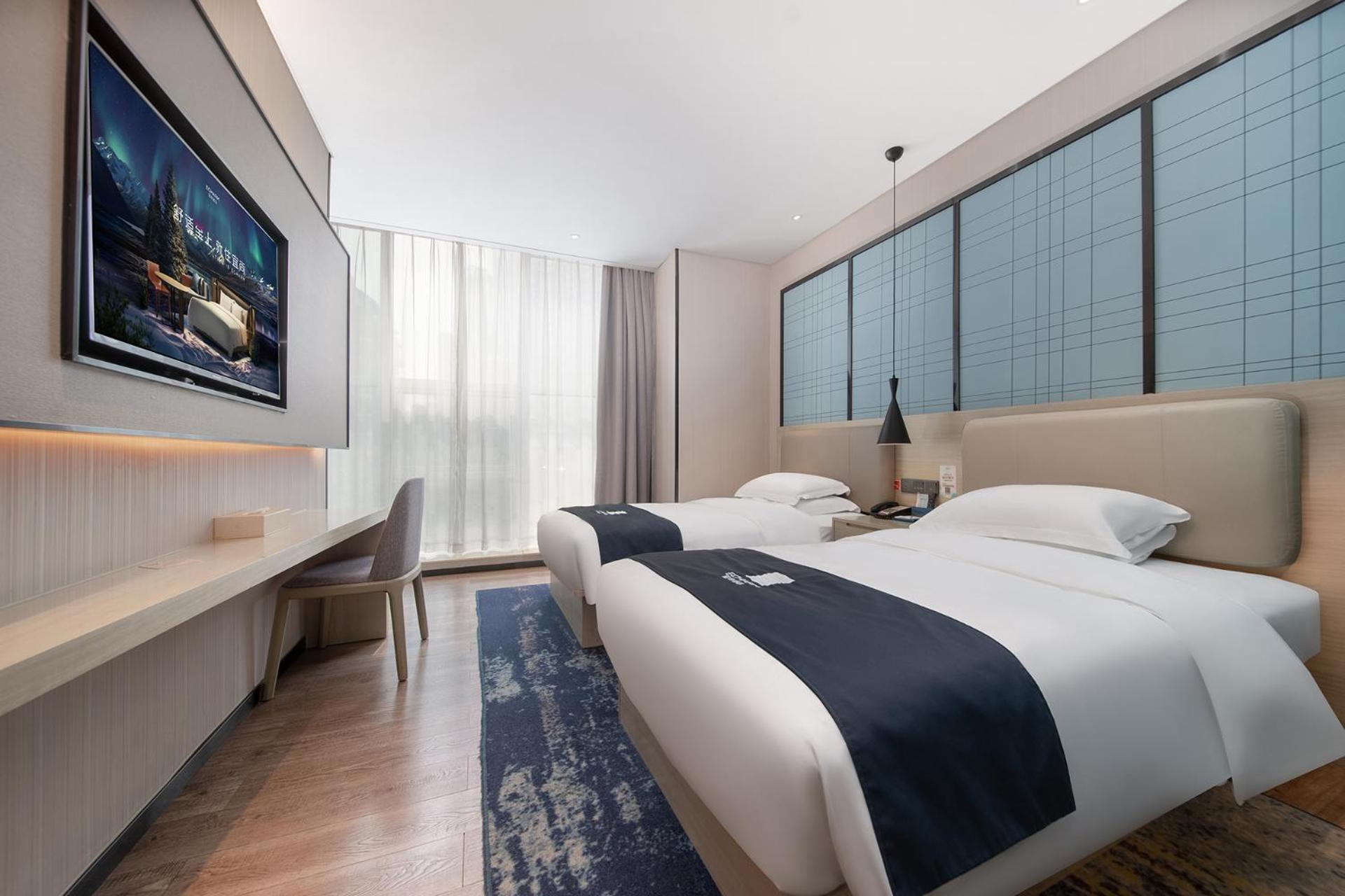 Echarm International Hotel Canton Tower Pazhou Convention And Exhibition Center Lujiang Subway Metro Branch - Free Shuttle Bus To Canton Fair Complex During Canton Fair Period 広州 エクステリア 写真