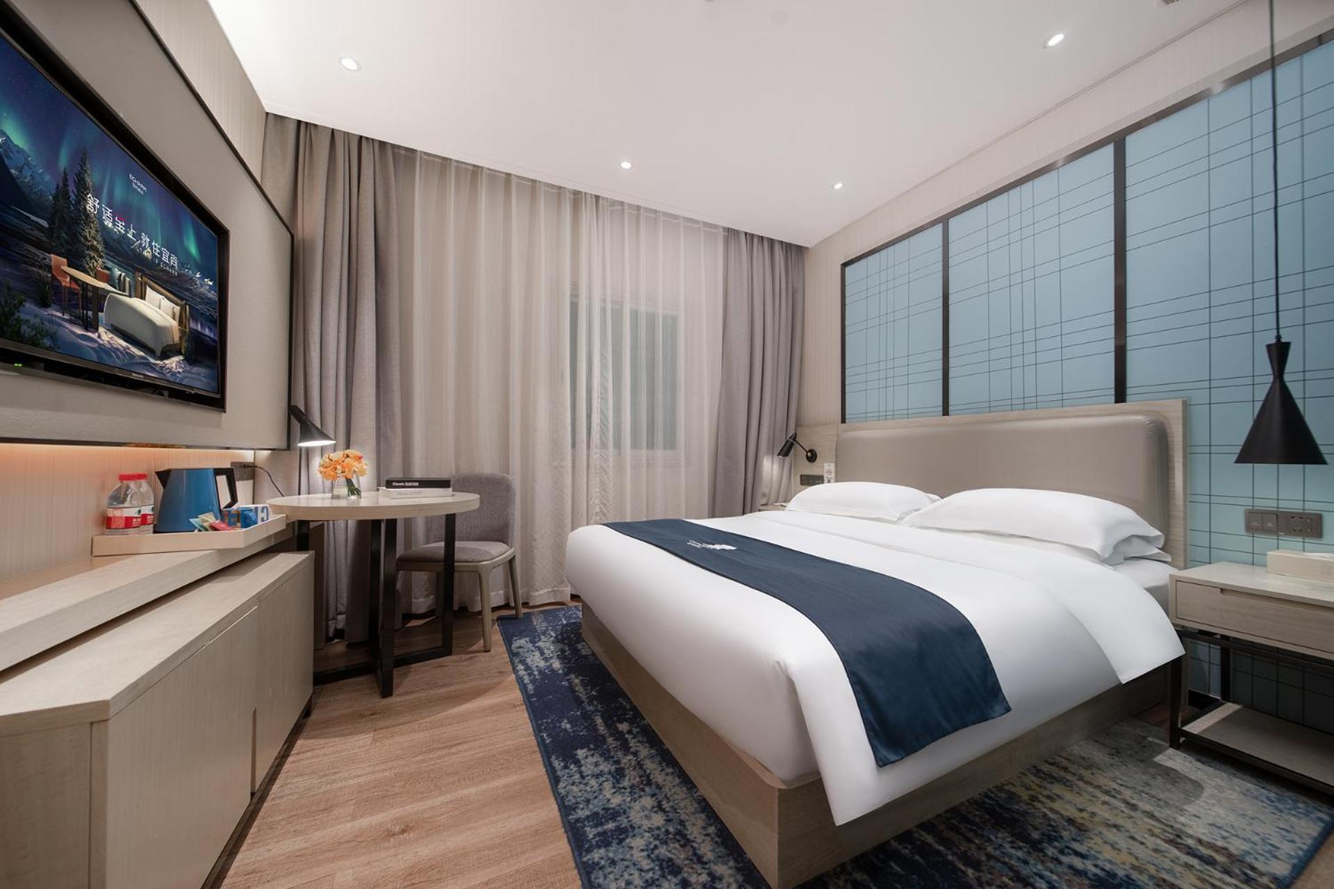 Echarm International Hotel Canton Tower Pazhou Convention And Exhibition Center Lujiang Subway Metro Branch - Free Shuttle Bus To Canton Fair Complex During Canton Fair Period 広州 エクステリア 写真
