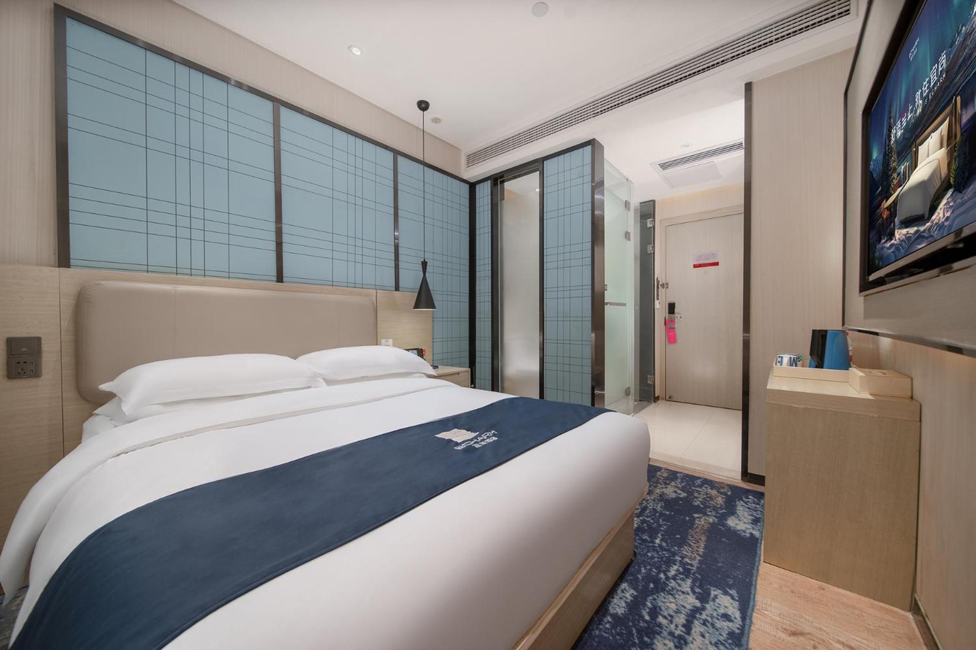 Echarm International Hotel Canton Tower Pazhou Convention And Exhibition Center Lujiang Subway Metro Branch - Free Shuttle Bus To Canton Fair Complex During Canton Fair Period 広州 エクステリア 写真