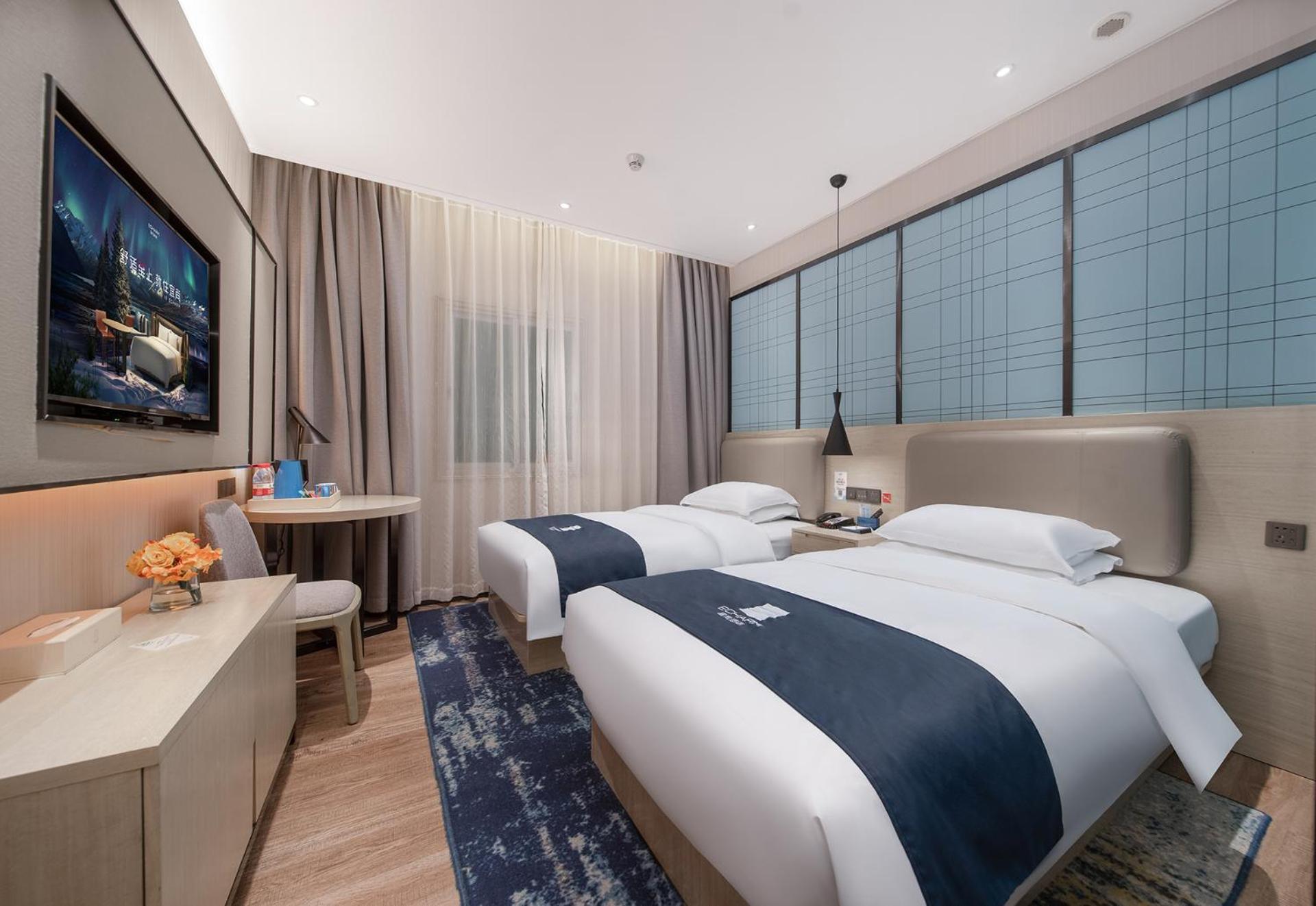 Echarm International Hotel Canton Tower Pazhou Convention And Exhibition Center Lujiang Subway Metro Branch - Free Shuttle Bus To Canton Fair Complex During Canton Fair Period 広州 エクステリア 写真