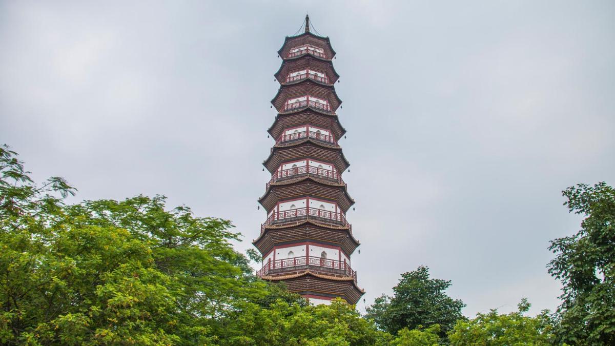 Echarm Hotel Canton Tower Pazhou Exhibition Center エクステリア 写真